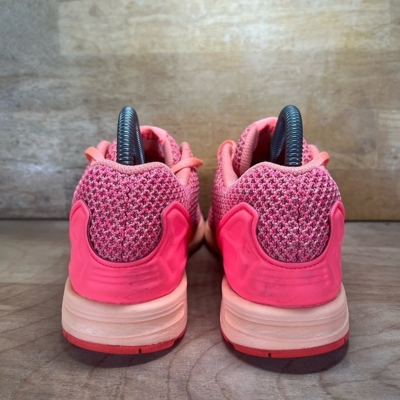Adidas Originals ZX Flux Split K Womens Sz 6 (5Y) Athletic Shoes Sun Glow AQ6292 - Picture 4 of 8